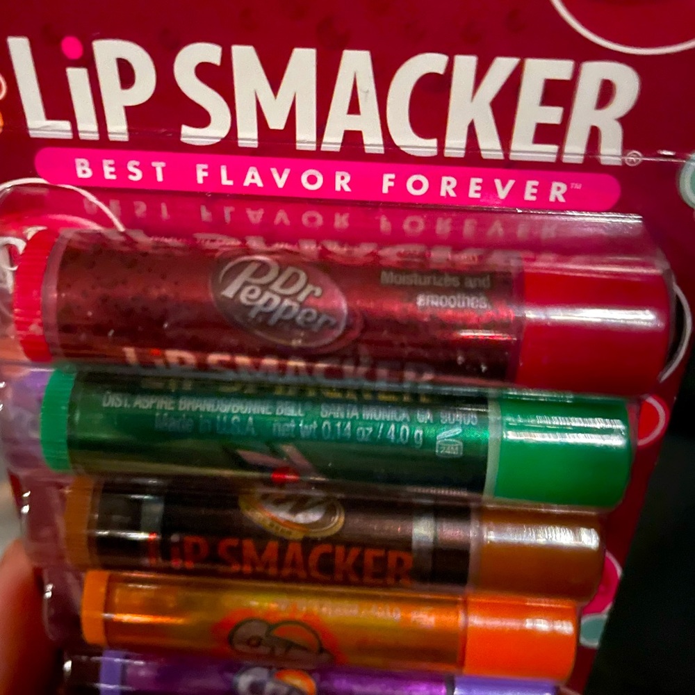 SUPER RARE! HTF Discontinued Dr Pepper Lip Smacker x2!!!! Unopened